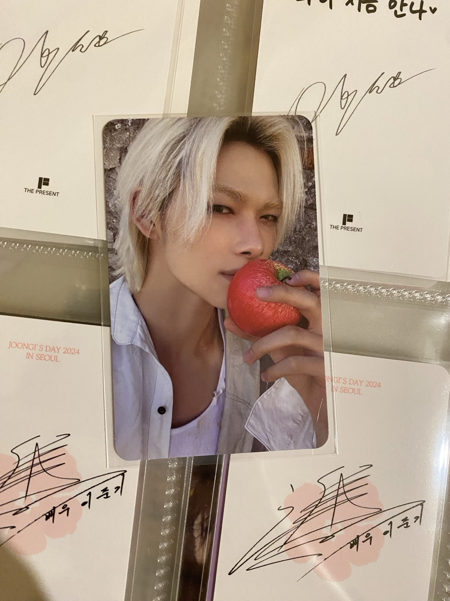 迷六 單封蘋果卡 力