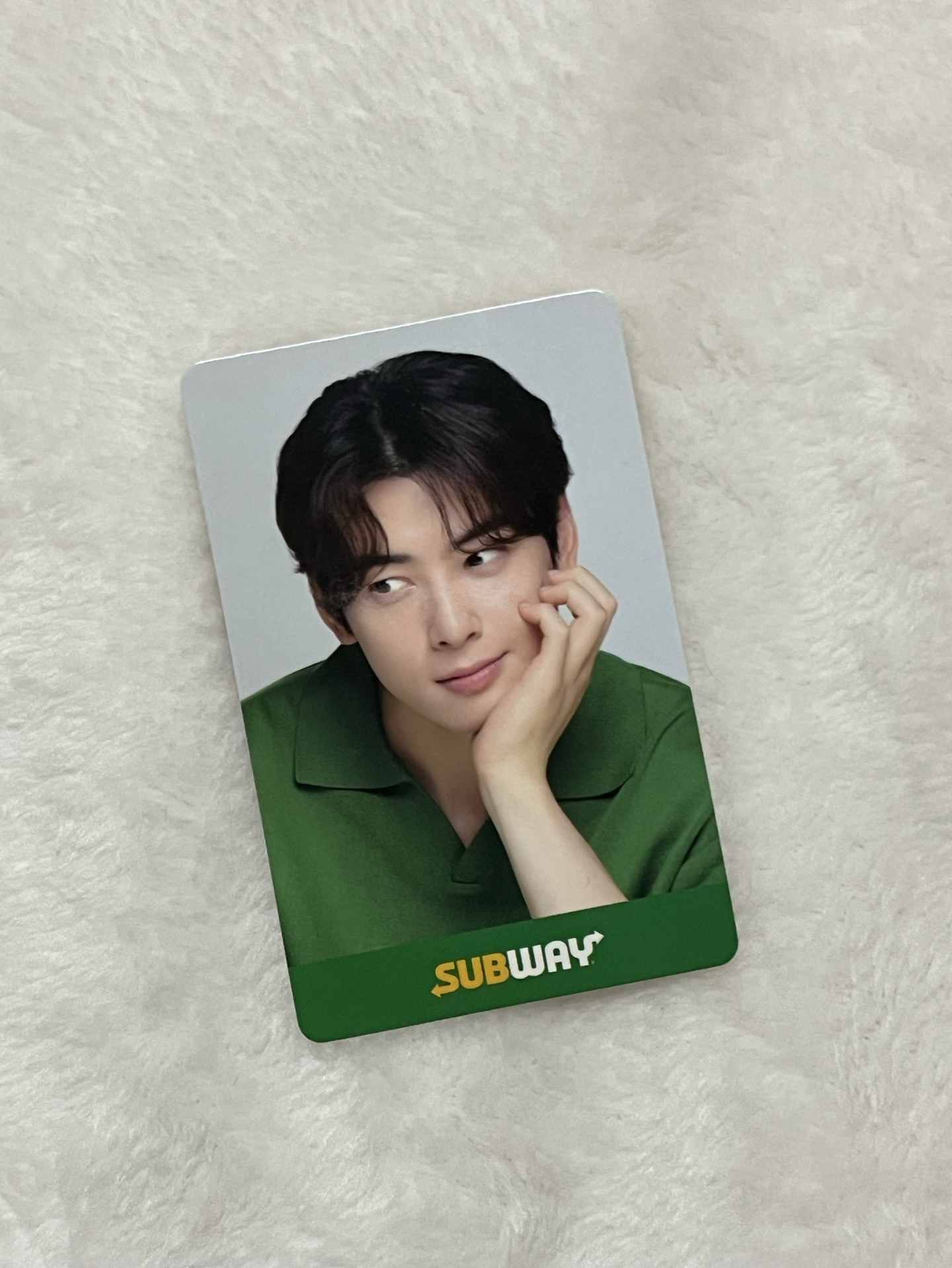 車銀優subway代言卡