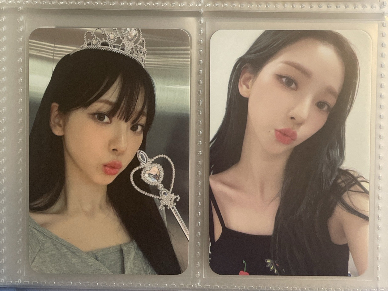 karina生日吊飾卡、兩週年周邊卡