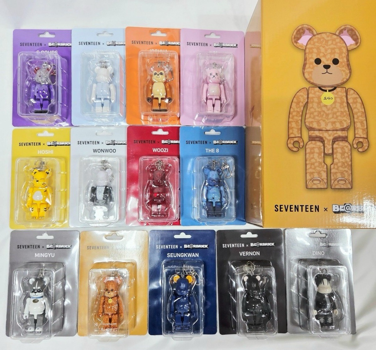 seventeen BEARBRICK 100% 全新未拆