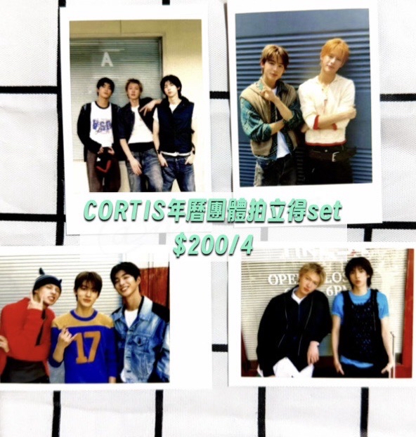 CORTIS年曆拍立得