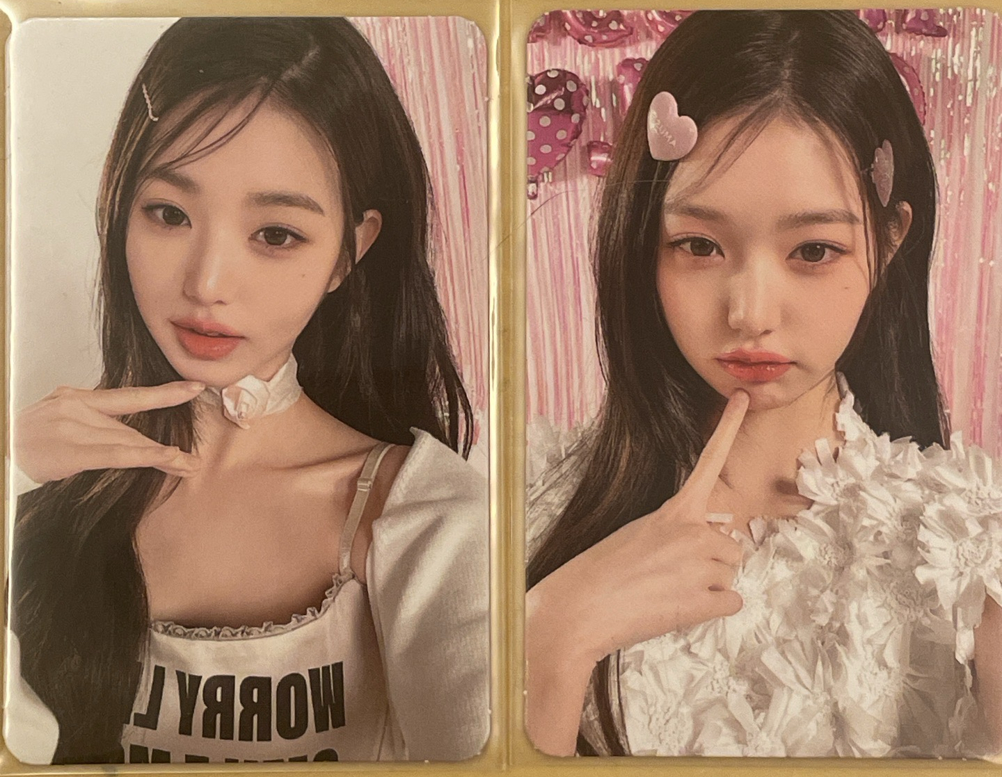 amuse代言卡(2張)