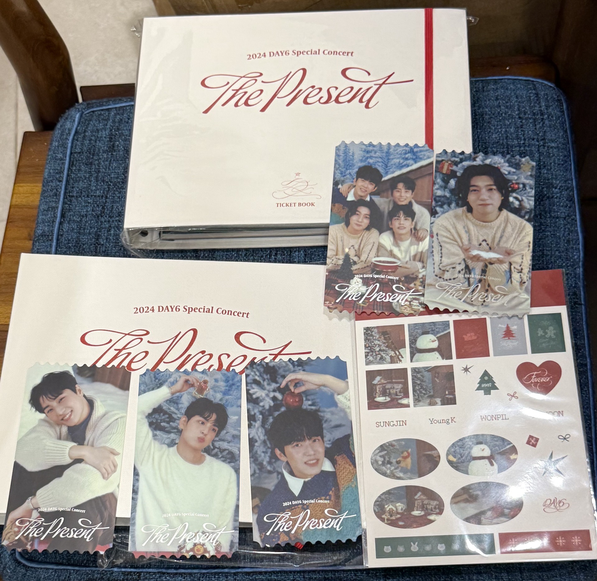 DAY6 票卡冊 票卡組 2024 The Present