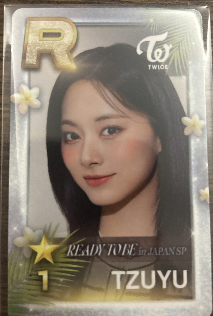 子瑜 SUPERSTAR 遊戲卡 READY TO BE in JAPAN SP💙