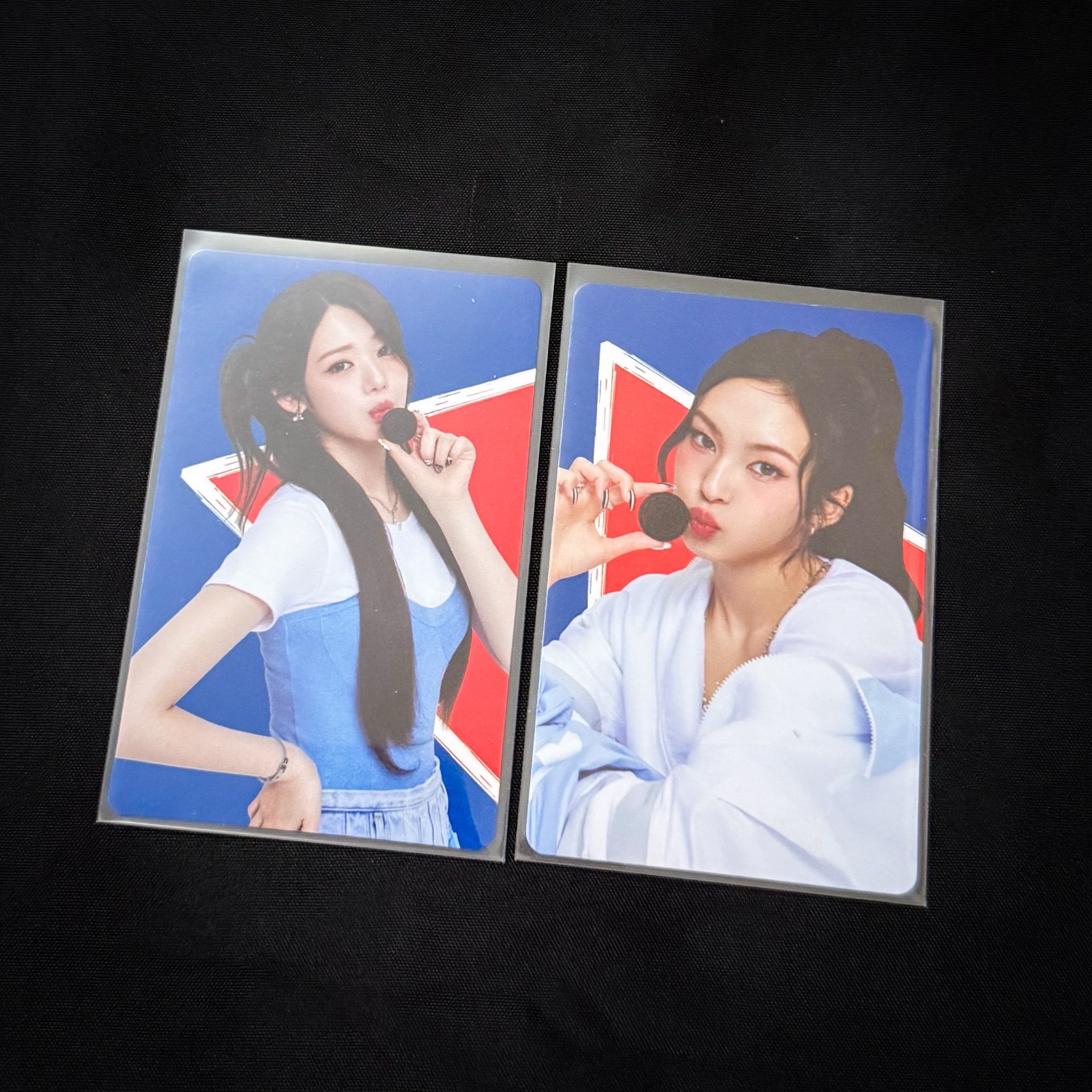 BABYMONSTER Oreo代言卡 兩張不拆