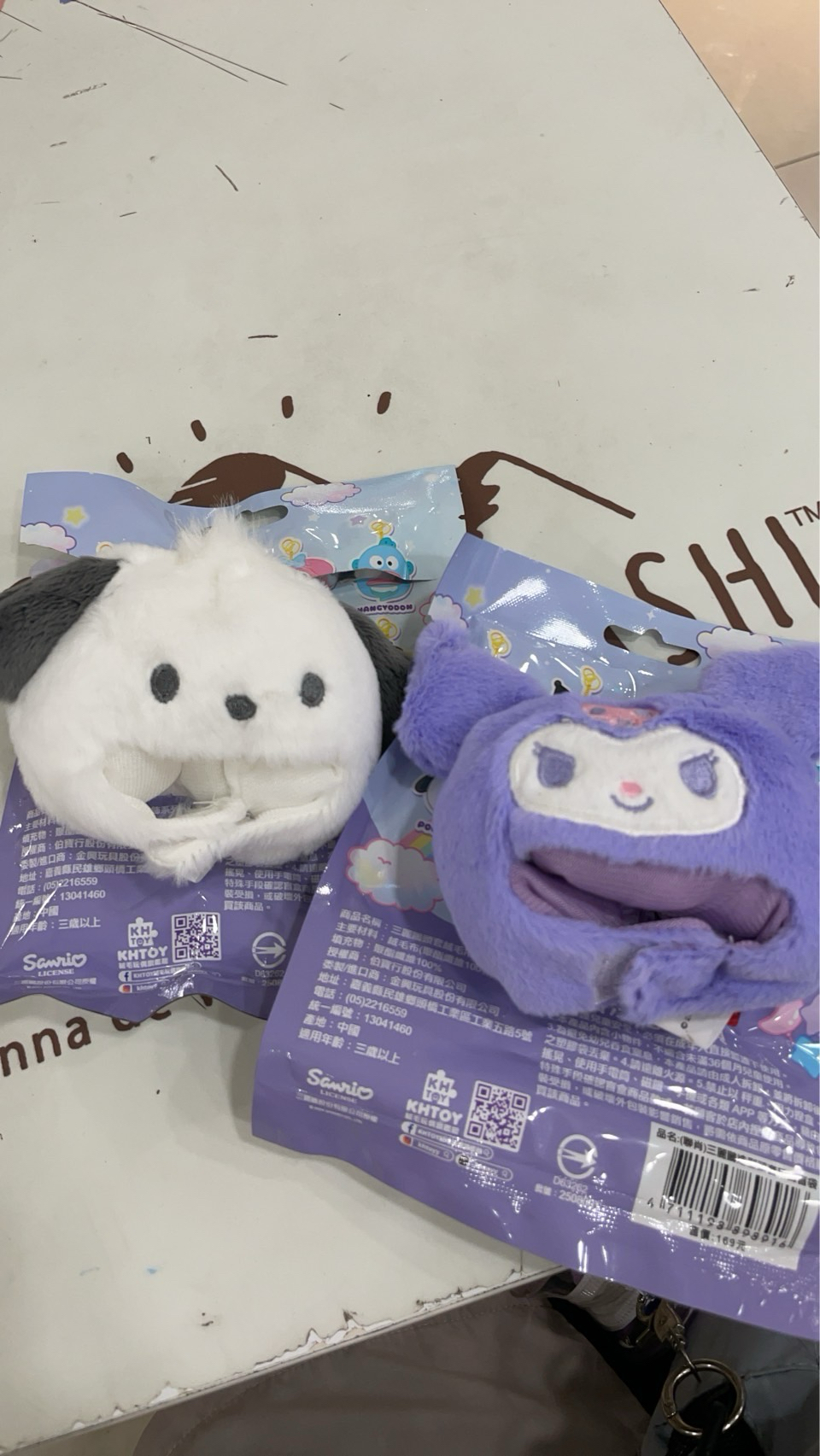 三麗鷗頭套吊飾