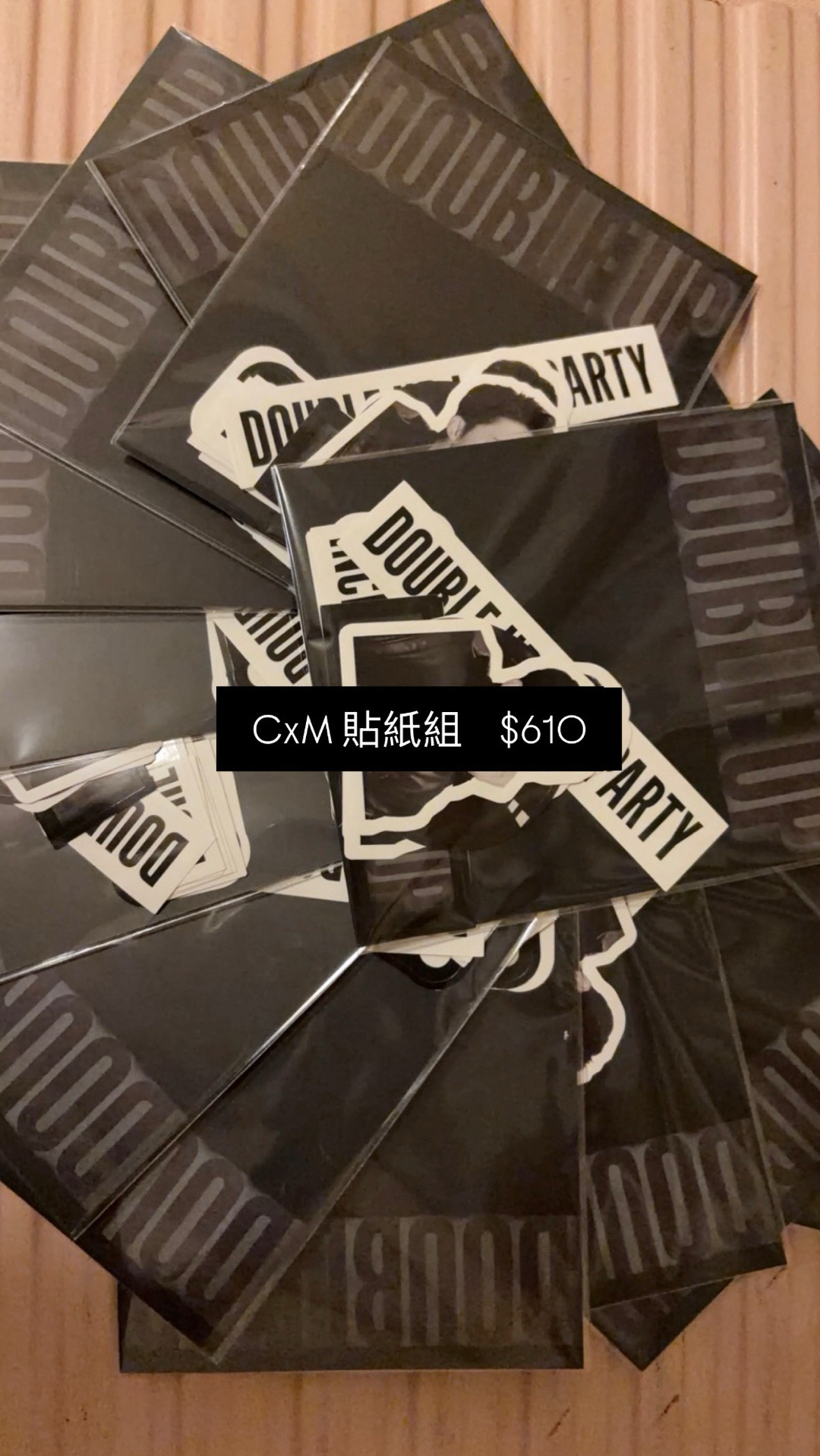 CxM貼紙組 + 豪雨卡套（不拆）
