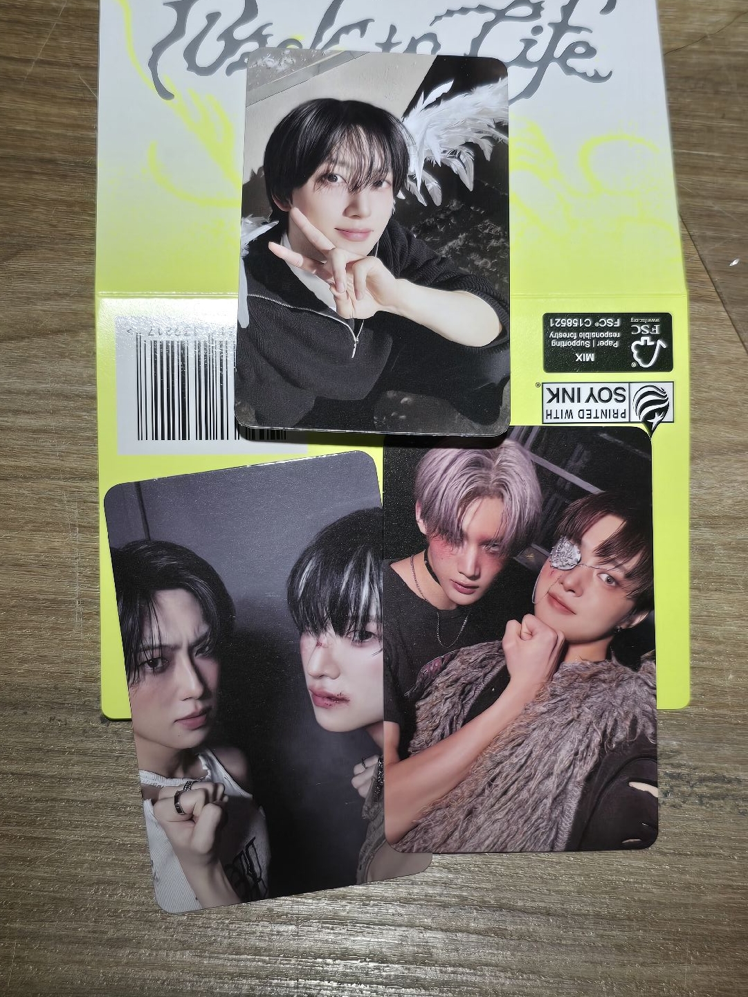 （三張）BTL 專輯卡 WVS Albums ver