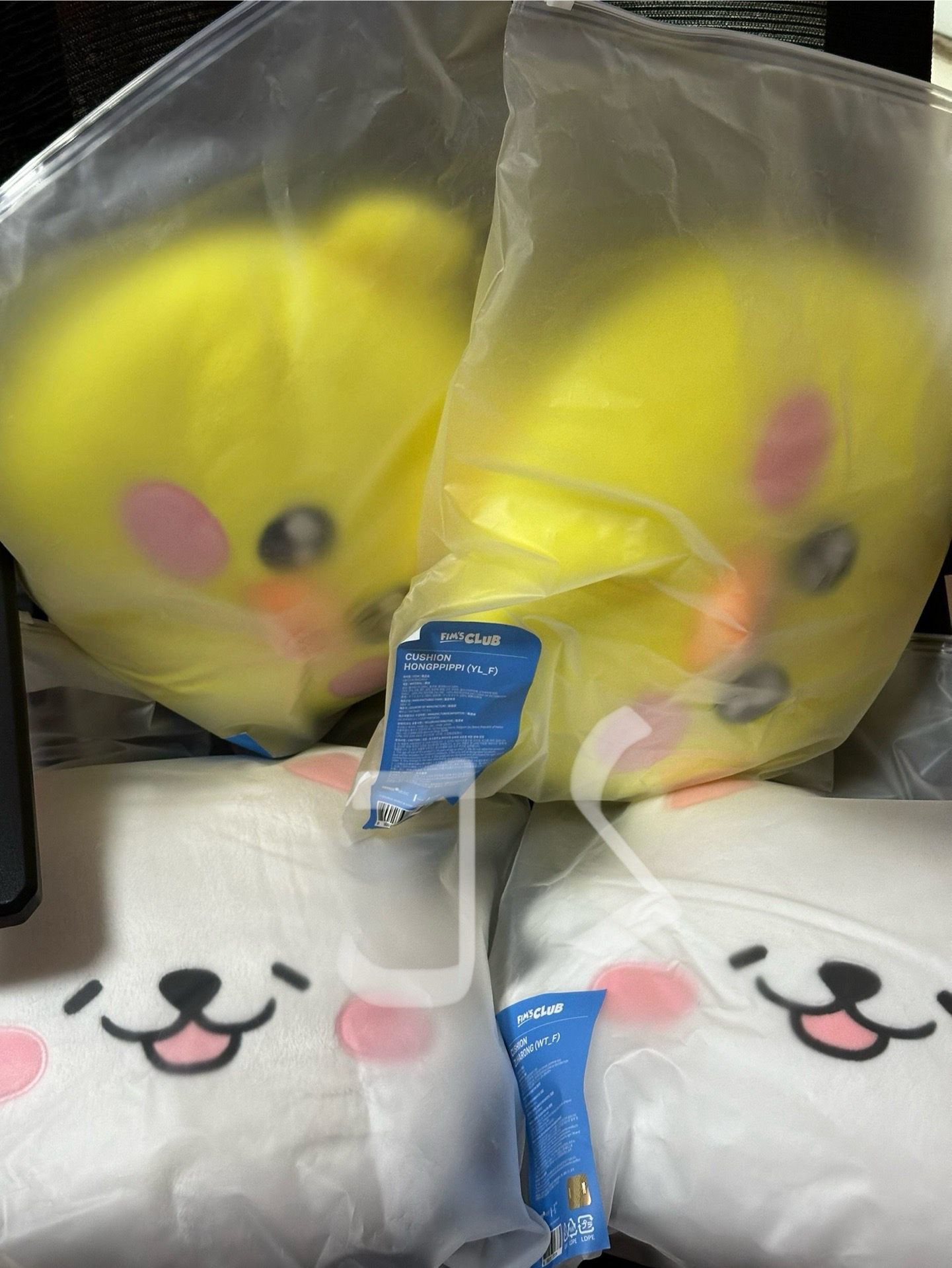 FIM’S CLUB洪屁屁抱枕、茲哈龍抱枕