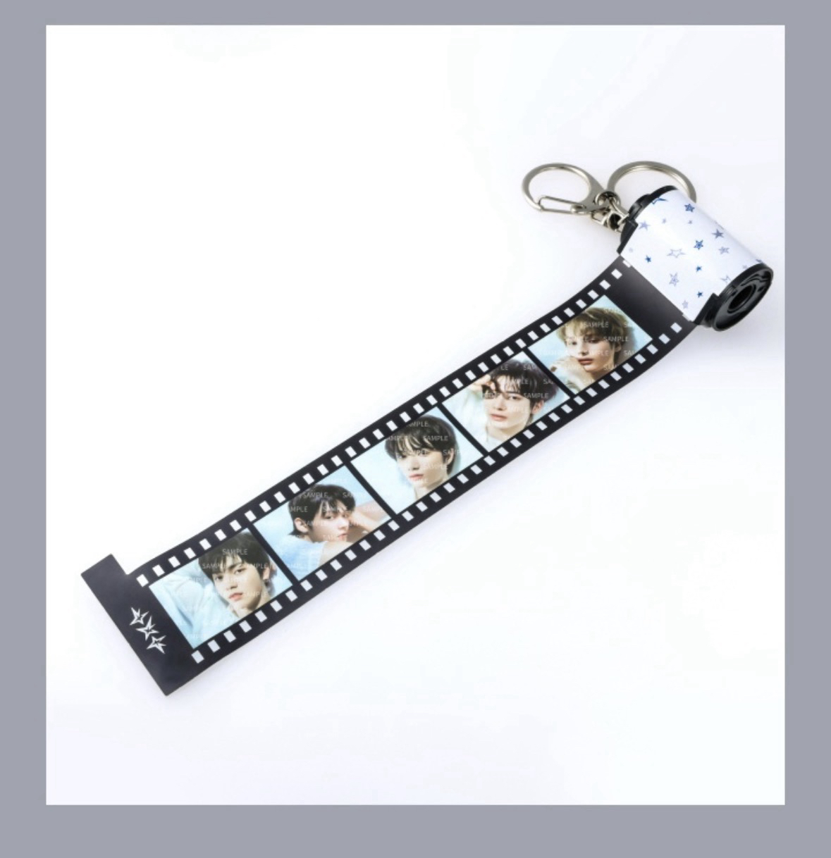 25'巡迴 鑰匙圈吊飾 膠片鑰匙圈（白）