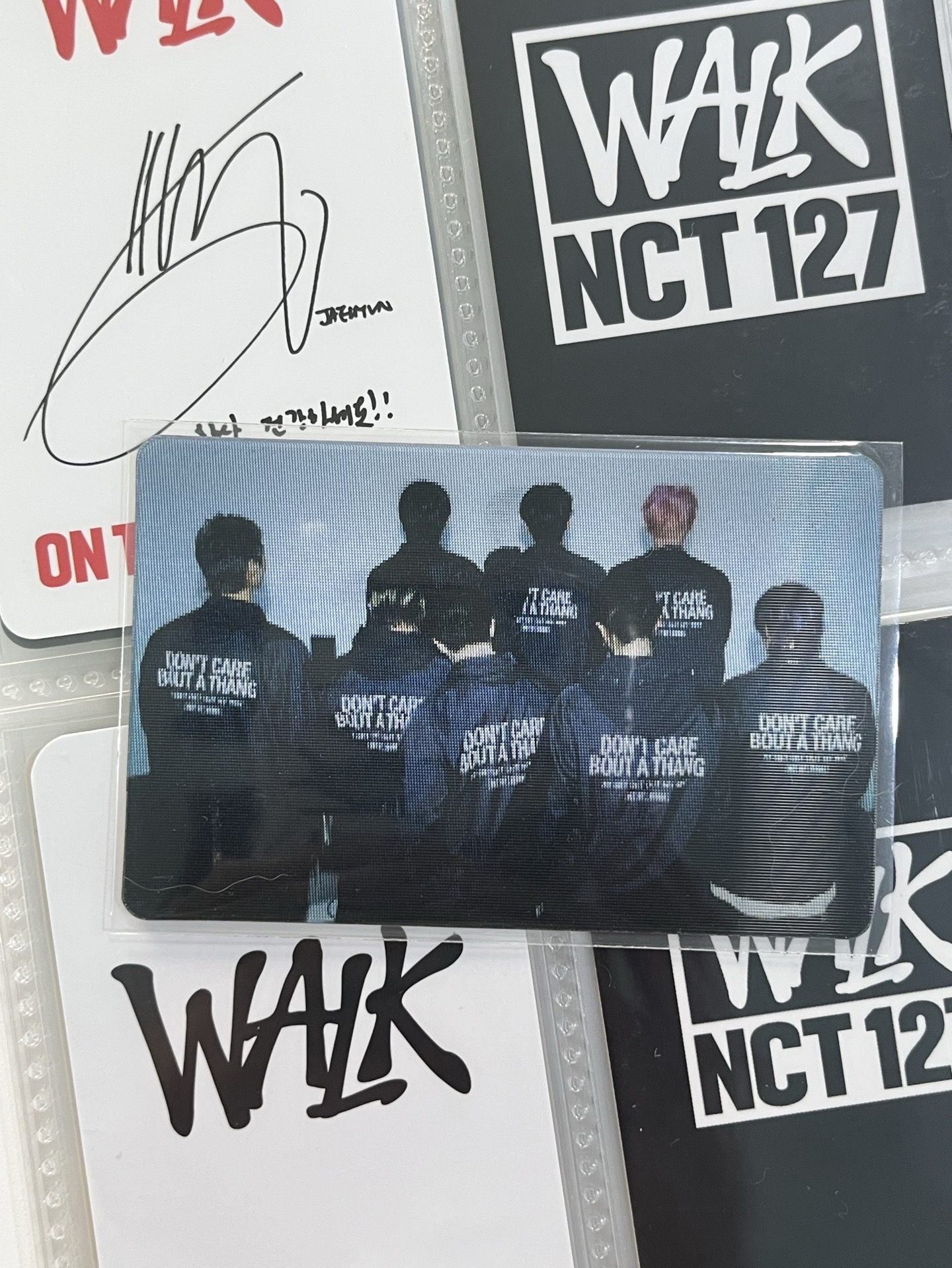 NCT127團體變化卡