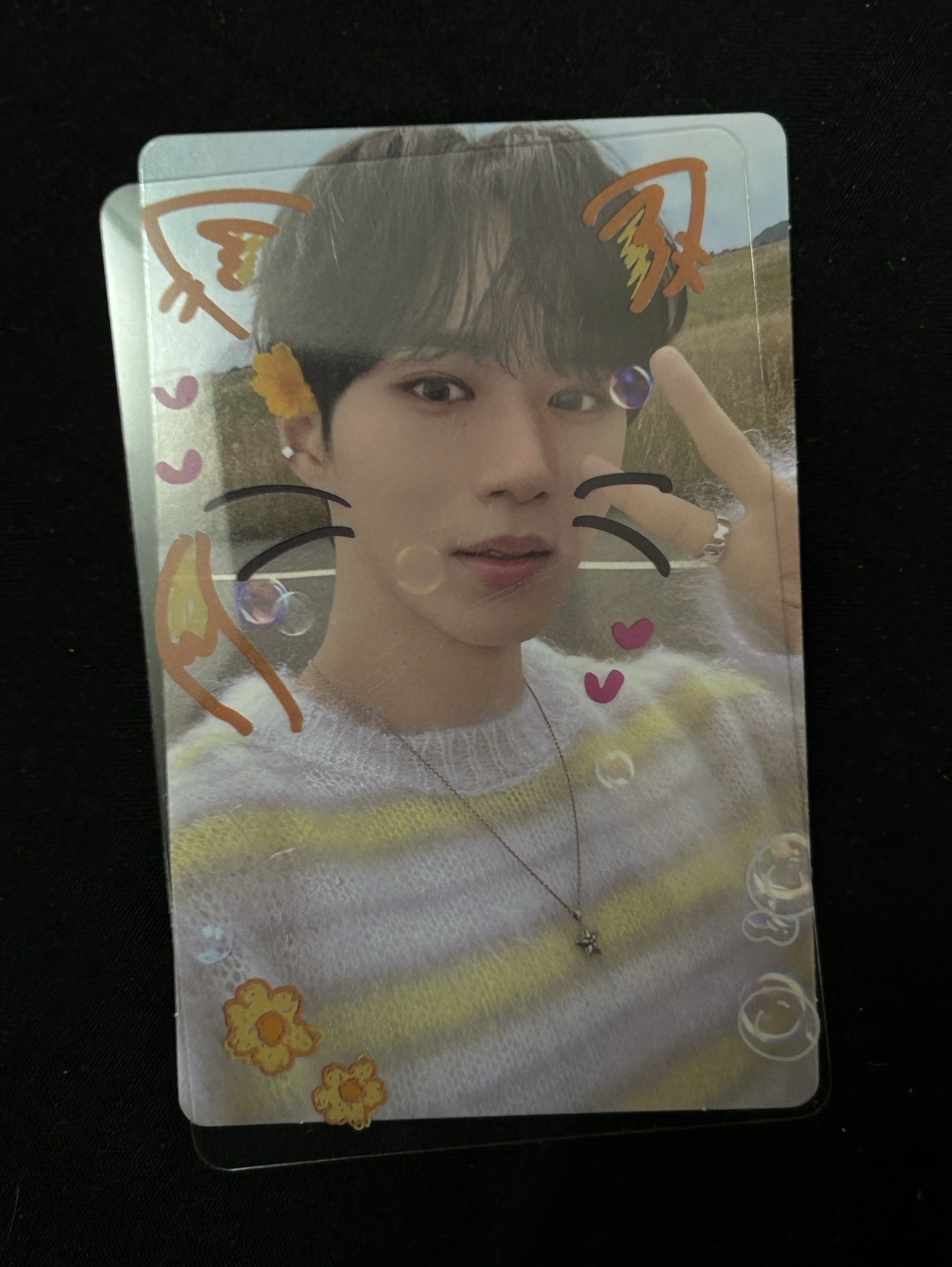 金俊抒 快閃店隨機卡包 含透卡