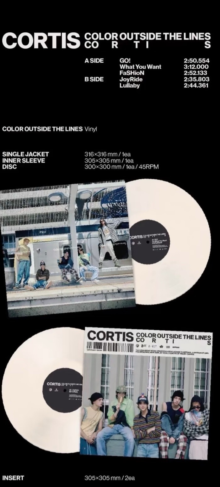 CORTIS現貨未拆黑膠