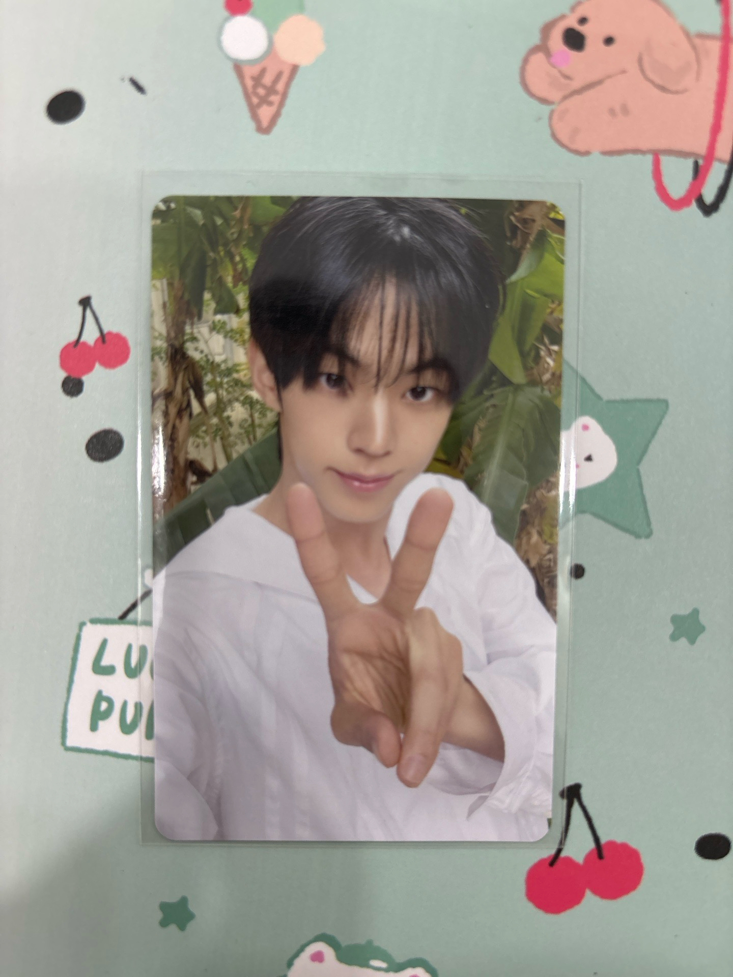 初次見面 環球 特典卡 