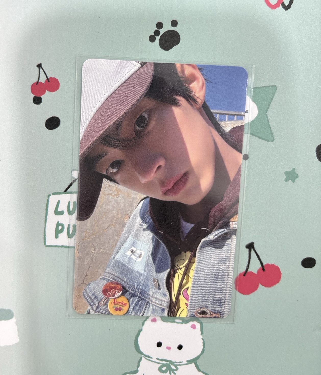 TRY WITH US 環球 單封 特典卡 