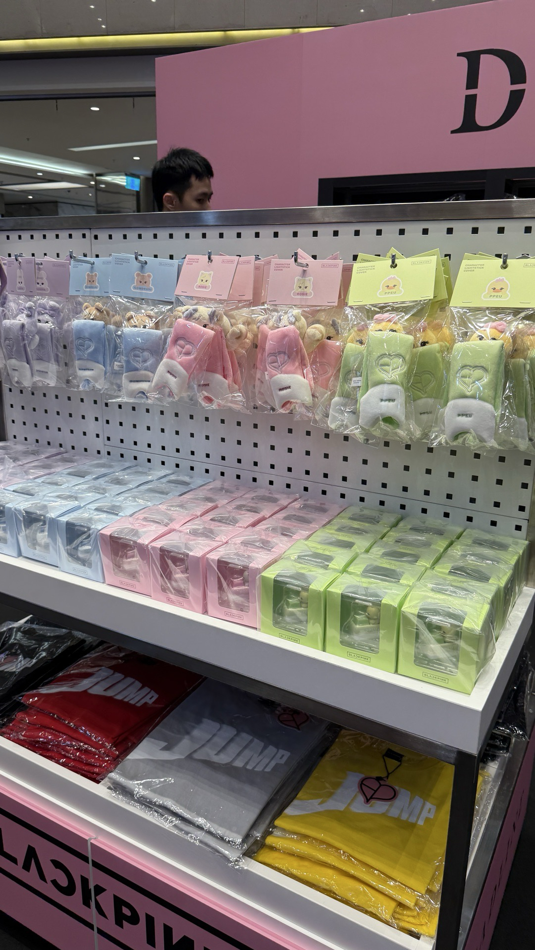 現貨 快閃店代購 Blackpink 長腿娃 麥克風娃吊飾 抱枕