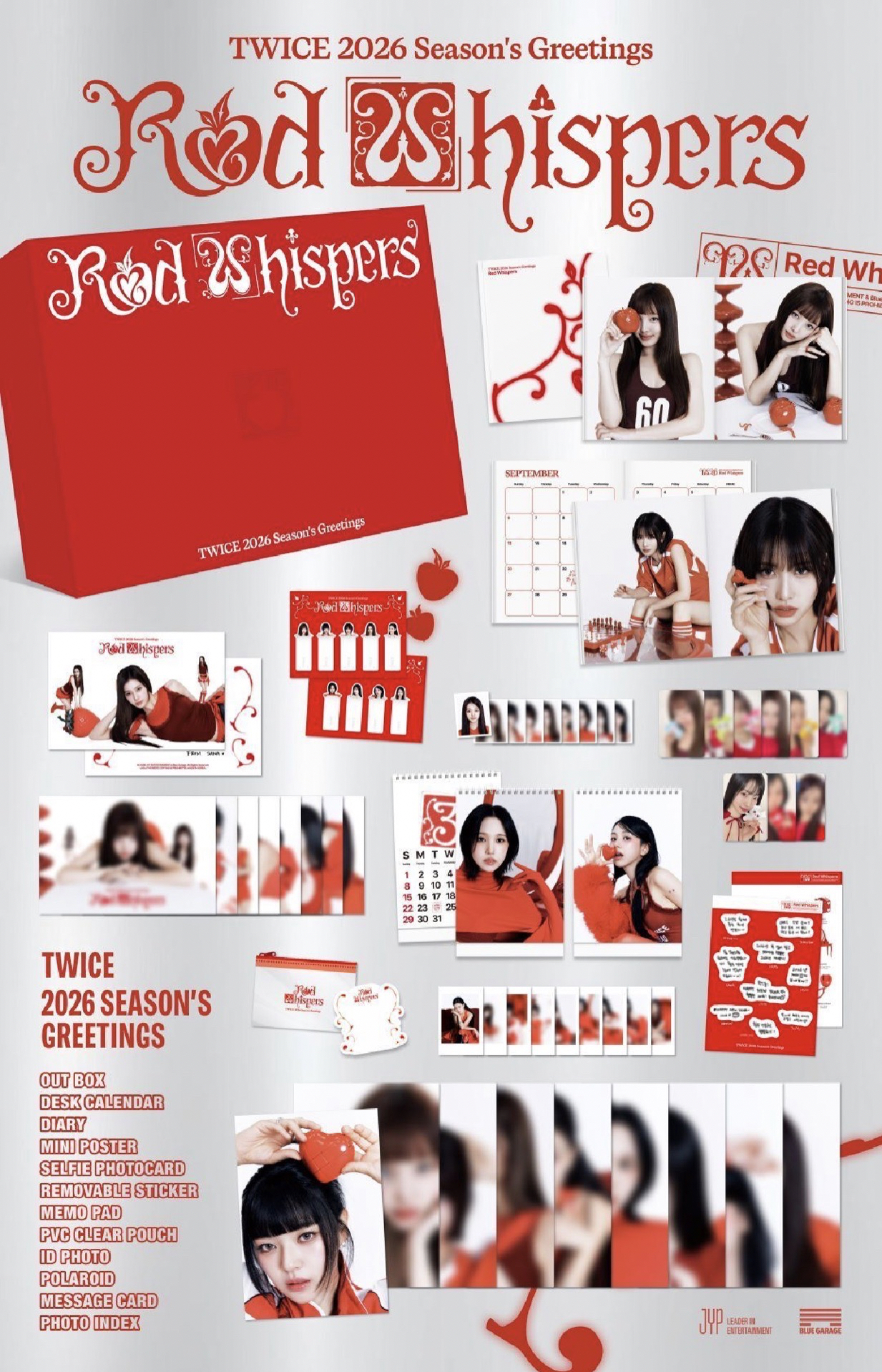 娜+定年曆個人set