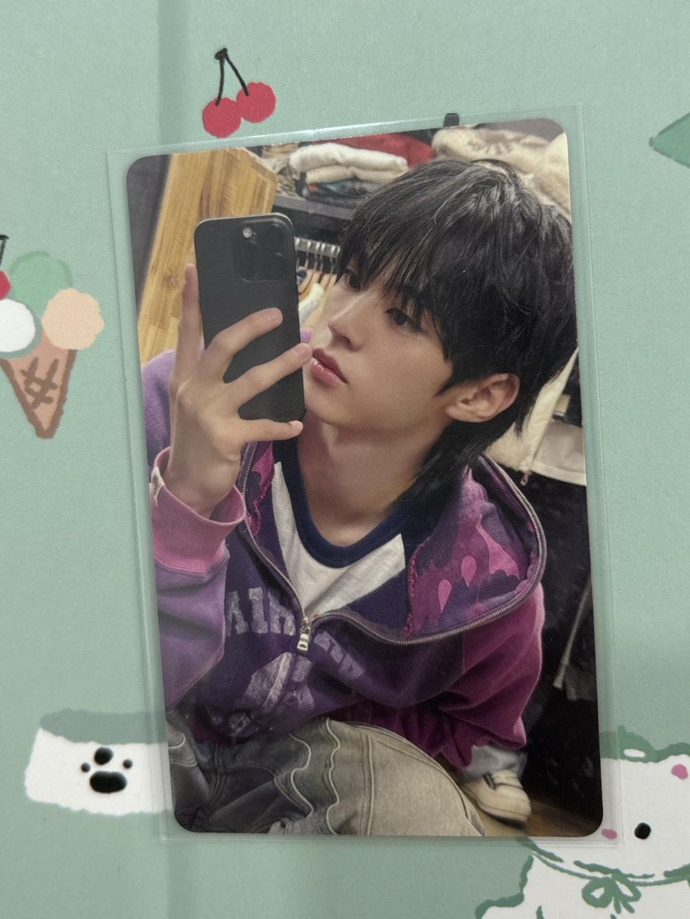 TRY WITH US 環球 特典卡 