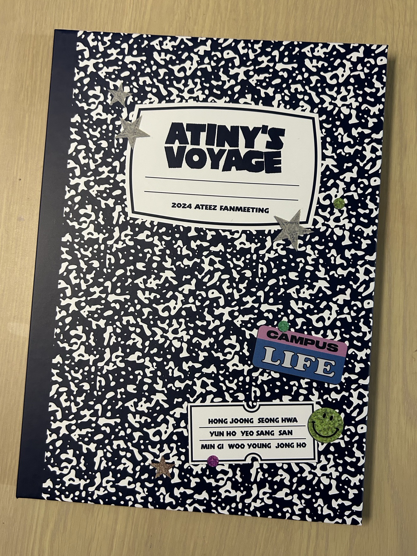 ATEEZ 24’ FM 海報書 POSTER