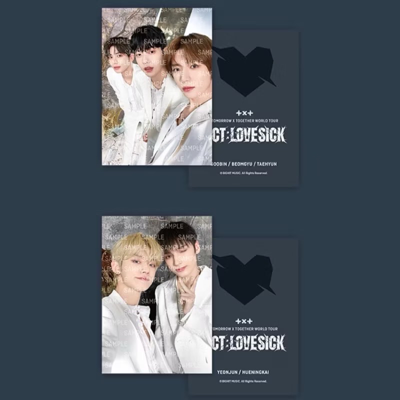 22巡迴 lovesick 透明包包卡整套