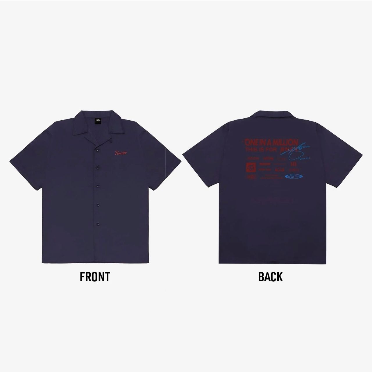 ［預購 第二批］TWICE 新國立 襯衫 子瑜