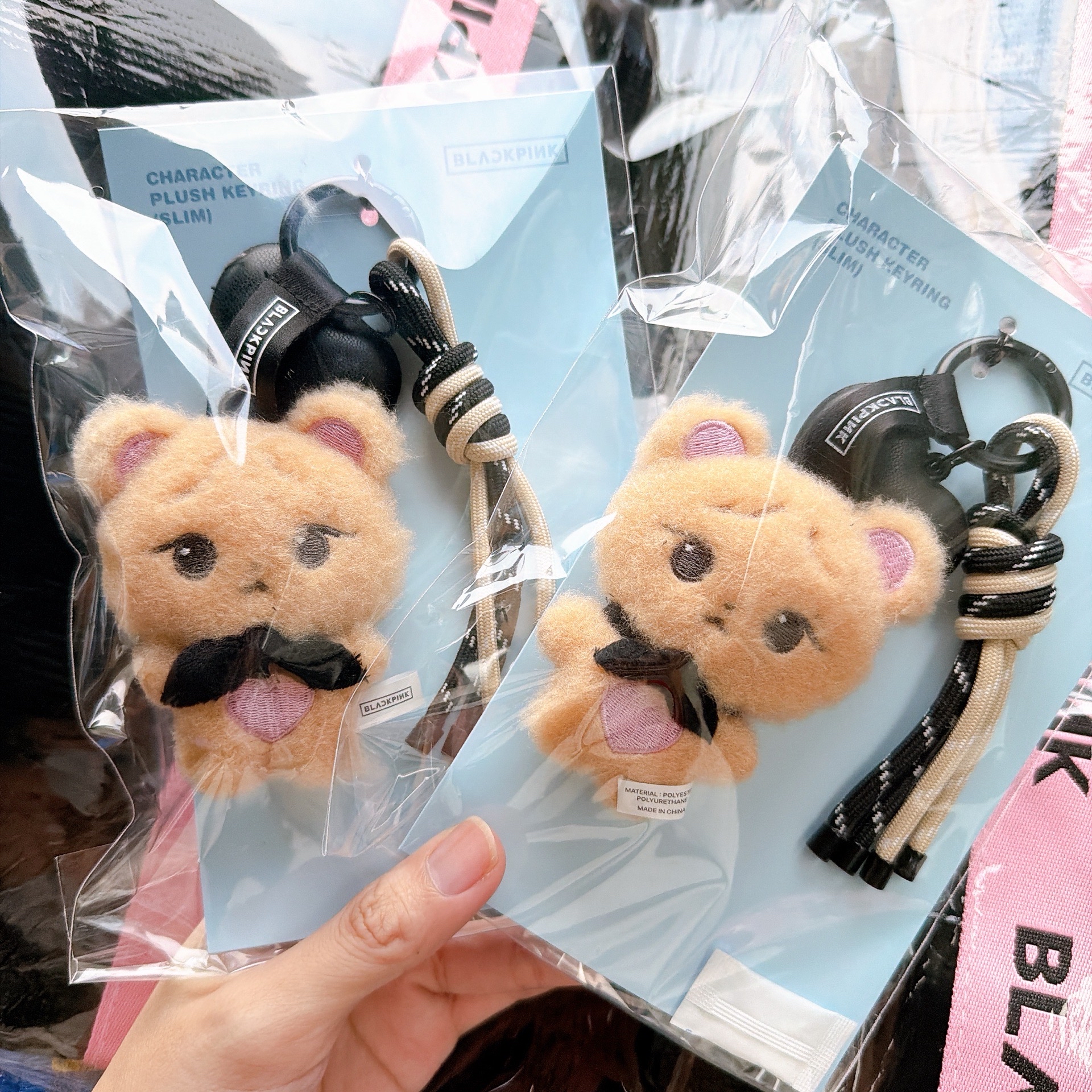 DEADLINE高雄快閃現貨🖤🩷 毛絨鑰匙圈SLIM版/GOMDEUKI