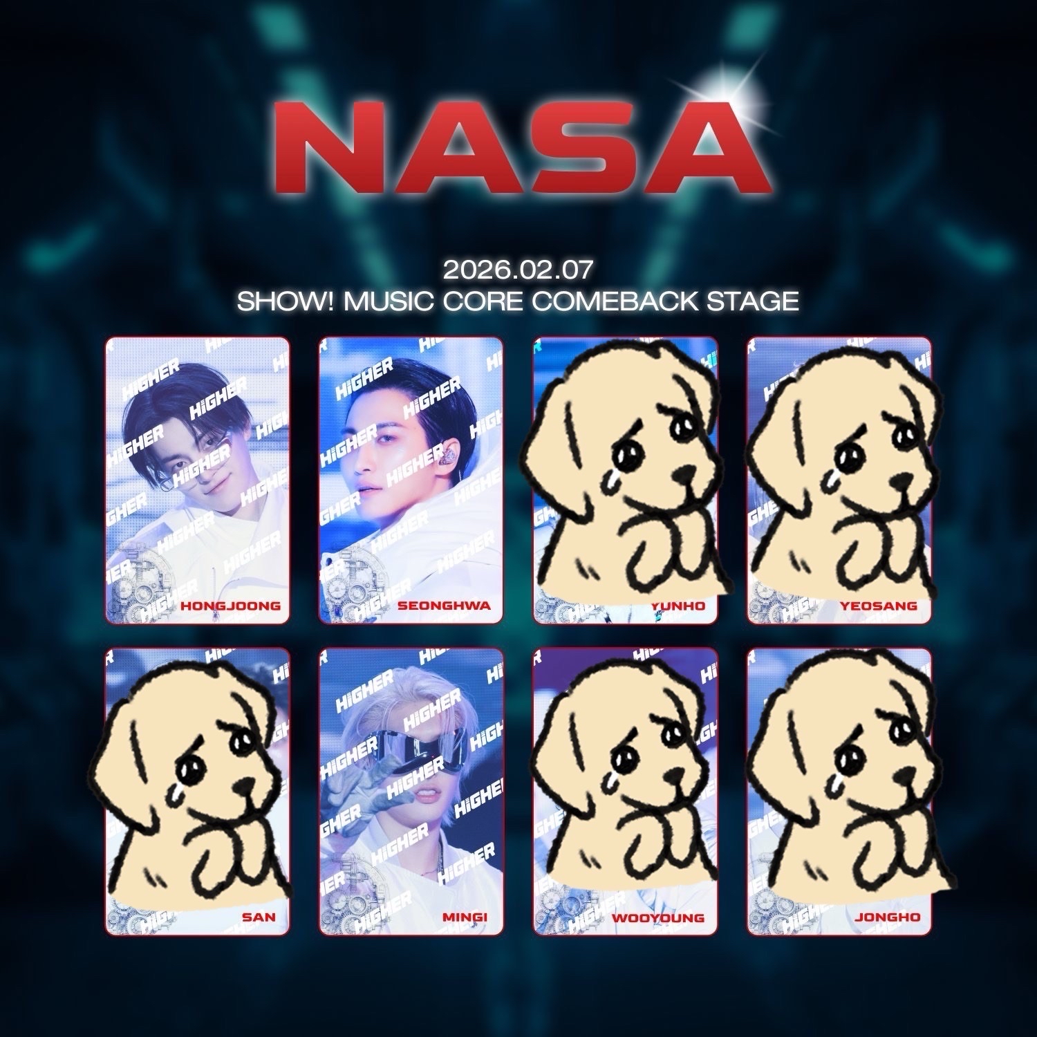 (非現）GH4 HIGHER NASA卡 中星旼