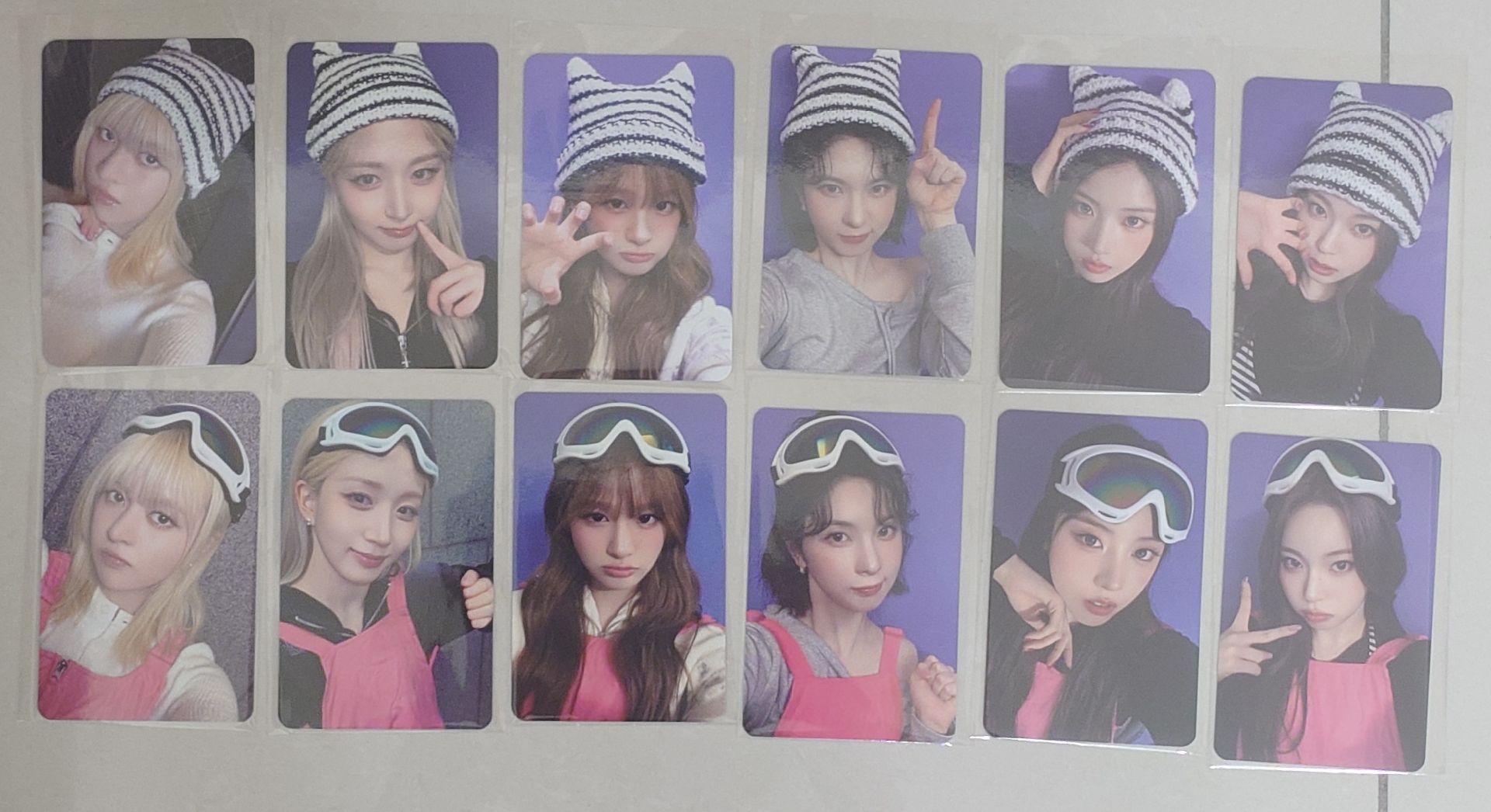 NMIXX ms貓貓針織帽+滑雪