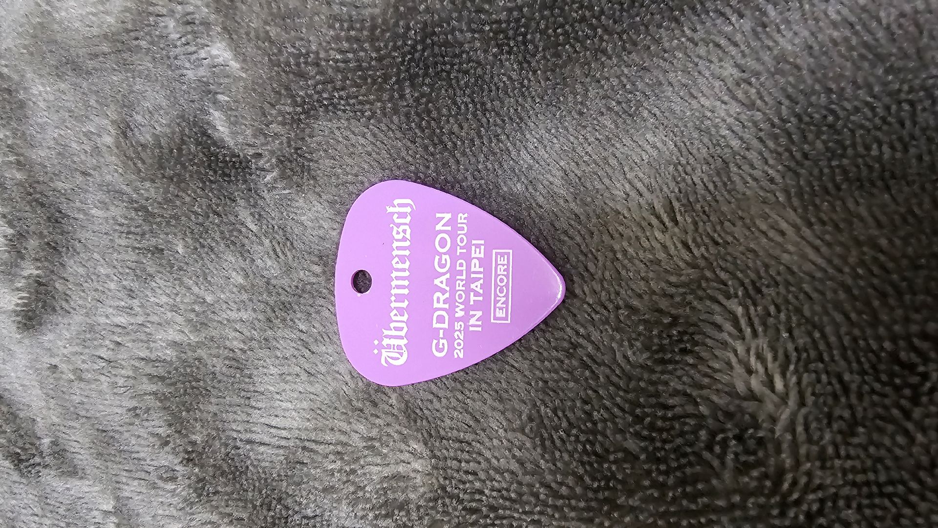 權志龍 11月台北安可場 PICK