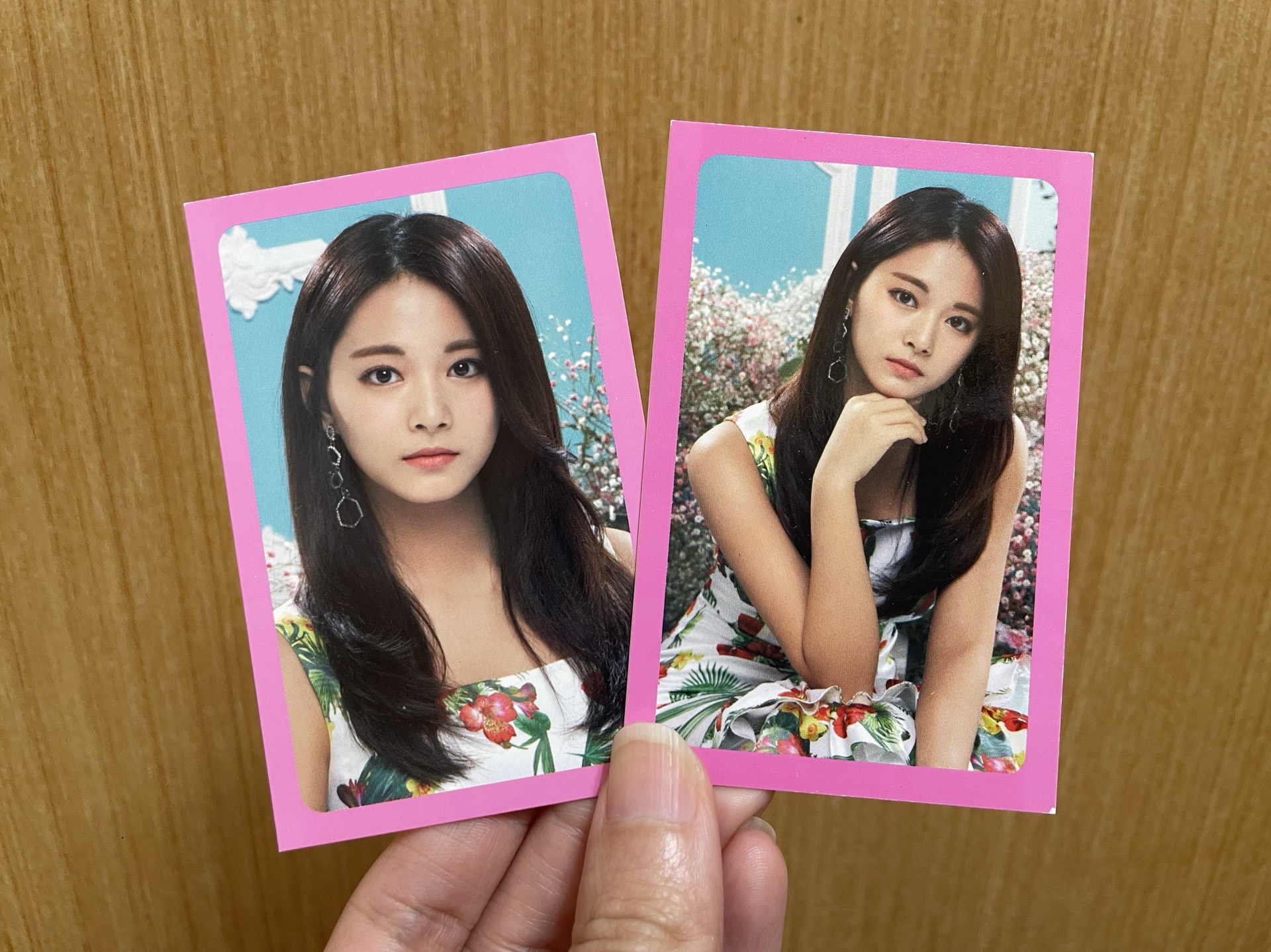 Twice_Twiceland二巡演唱會 鐵盒小卡：粉版子瑜卡