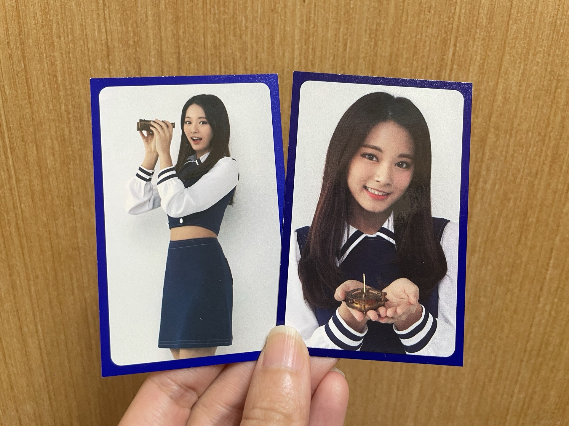 Twice_Twiceland二巡演唱會 鐵盒小卡：藍版子瑜卡