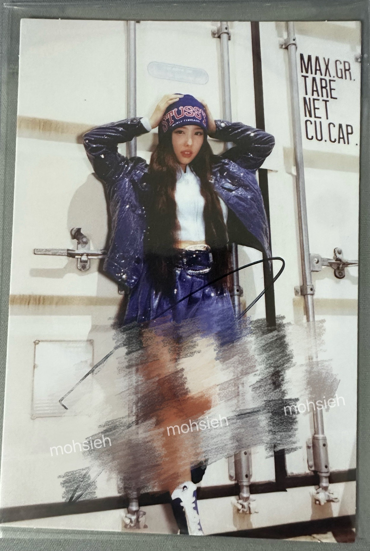 娜璉 strategy 美版親簽明信片