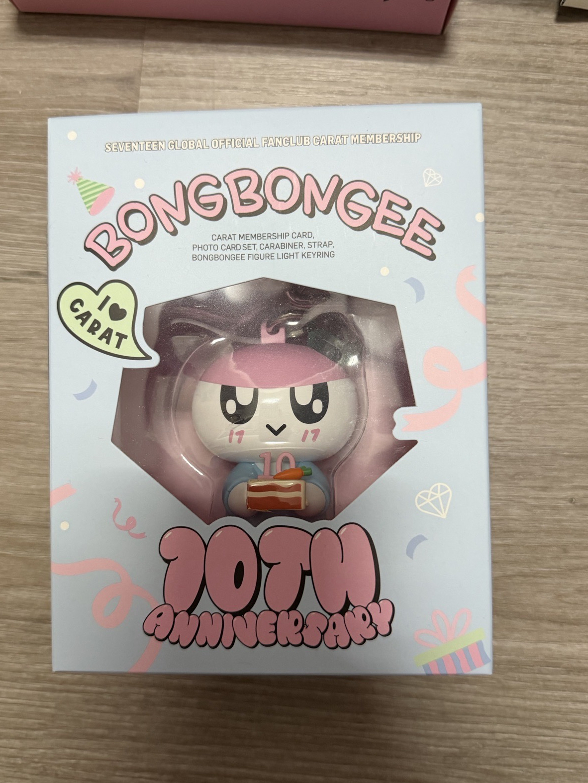 seventeen 10週年 會員禮