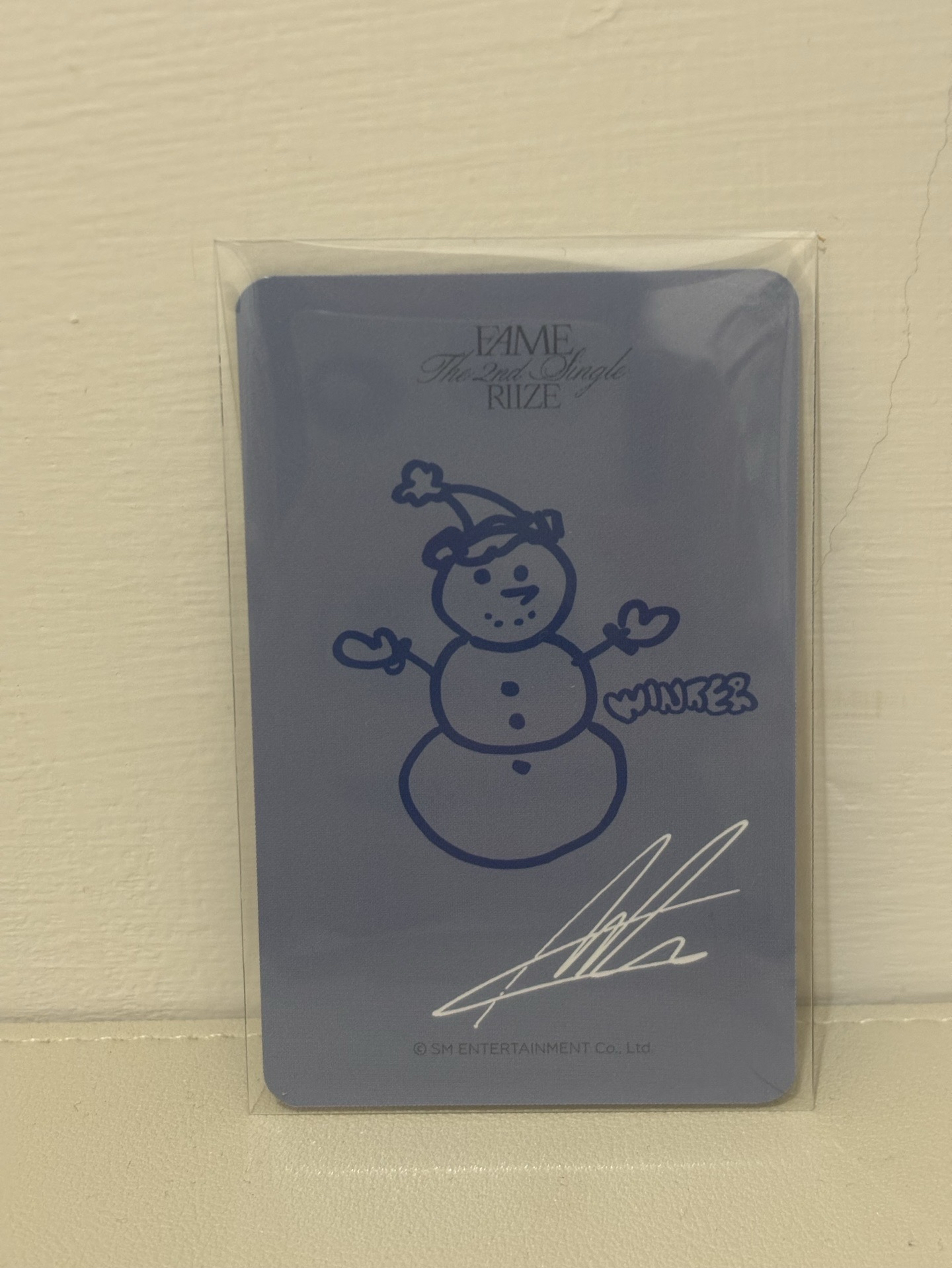 Riize Anton 香港簽售卡