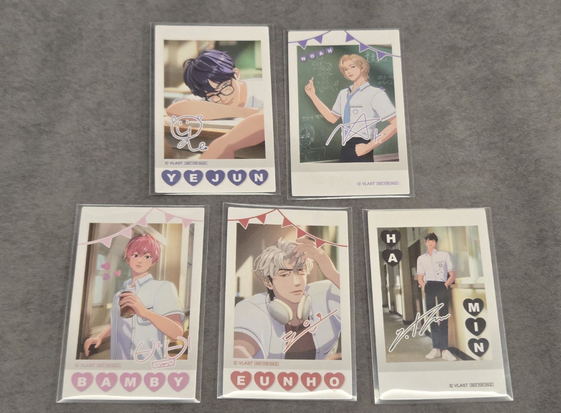 PLAVE animate cafe 滿額卡 全員