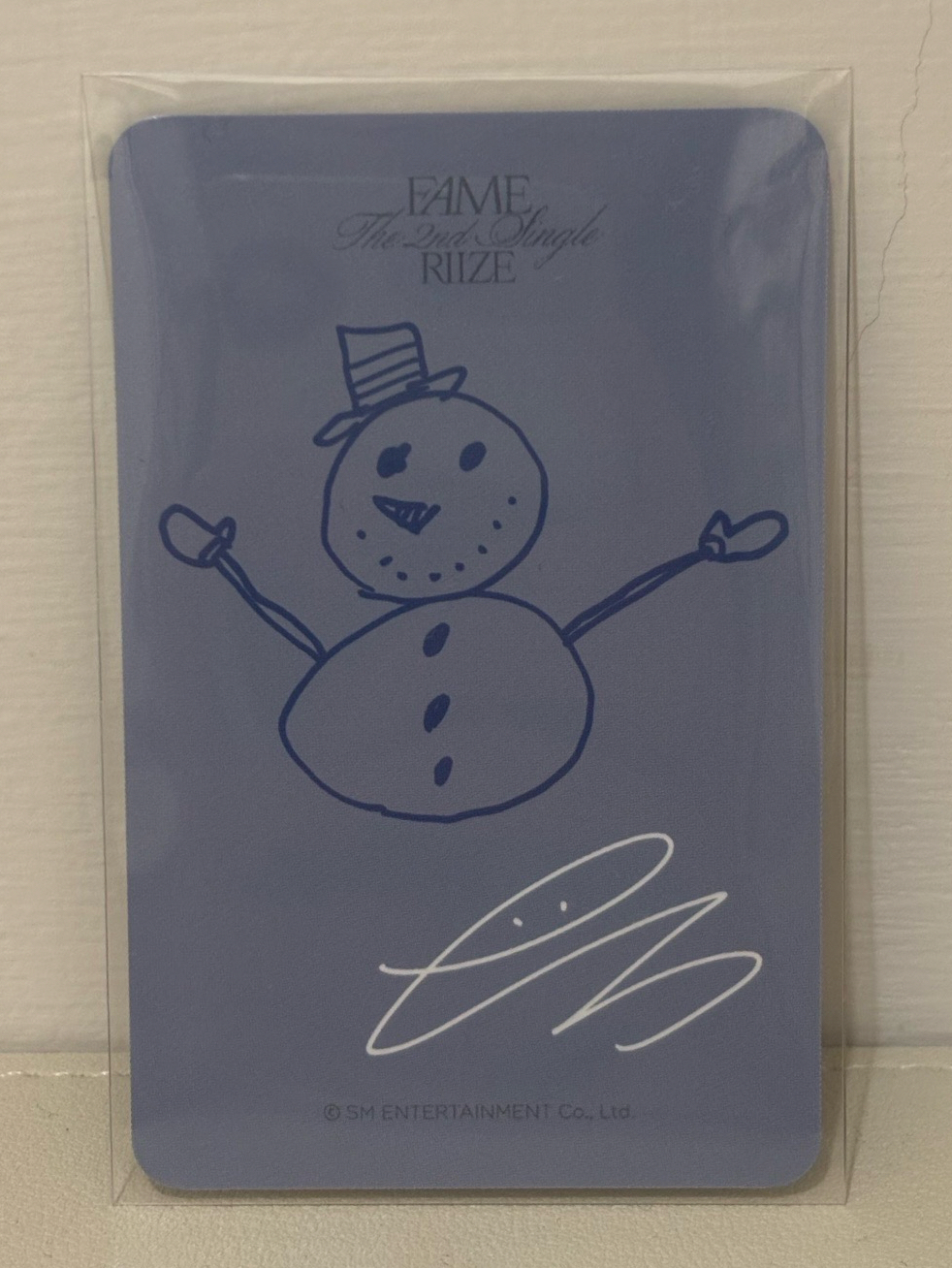 Riize Eunseok 香港簽售卡