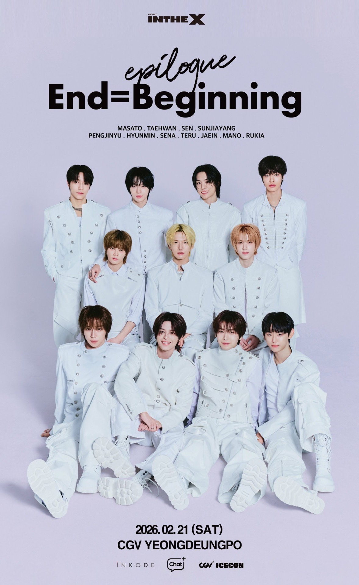 INTHE X  <Epilogue : End = Beginning>