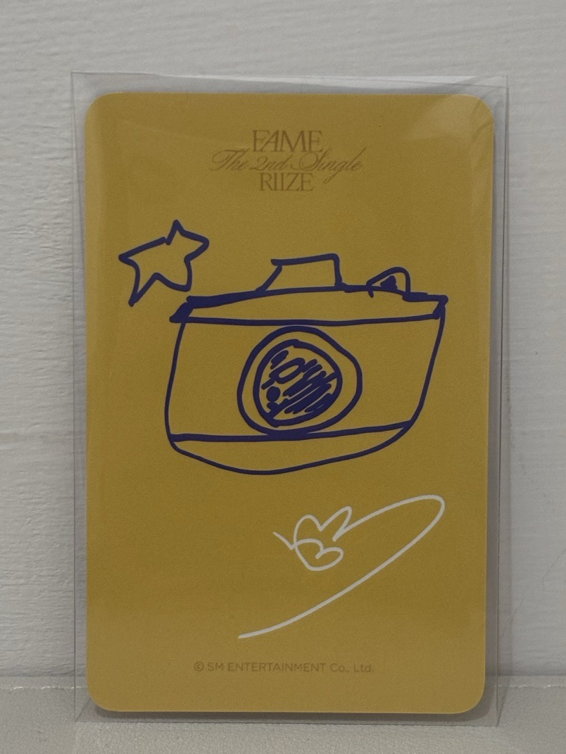 Riize Sungchan 香港簽售卡