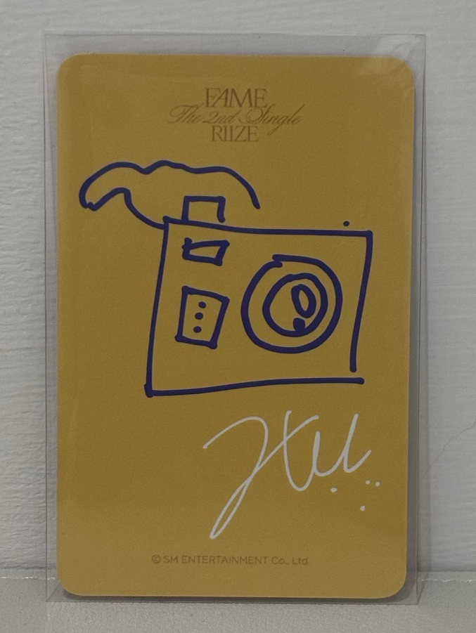 Riize Sohee 香港簽售卡