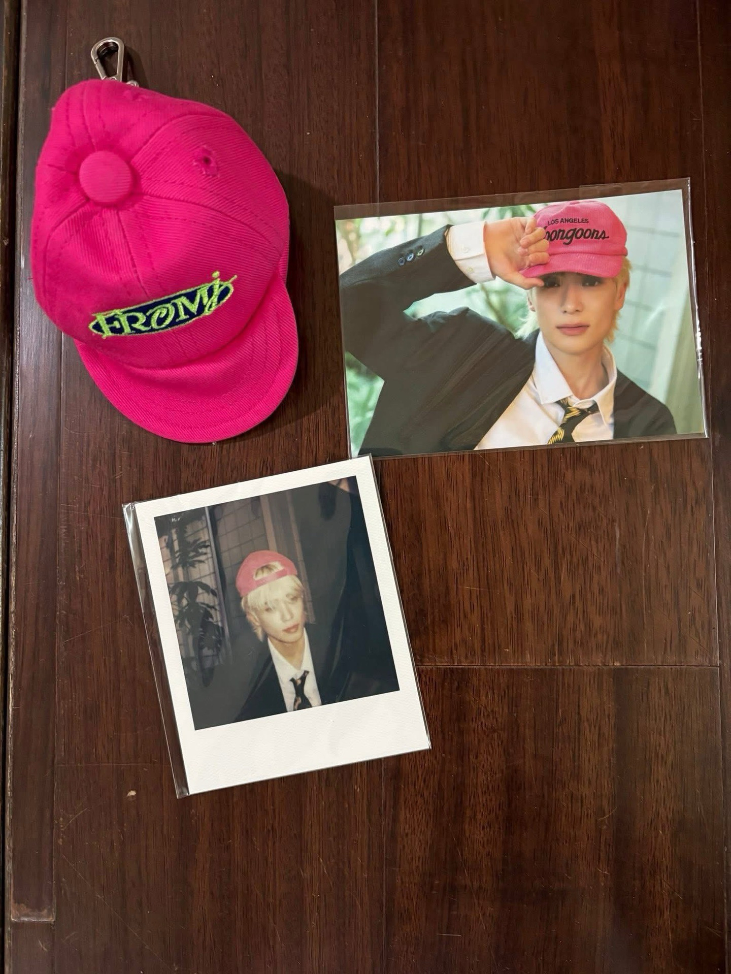 鄭在玹 帽子吊飾 