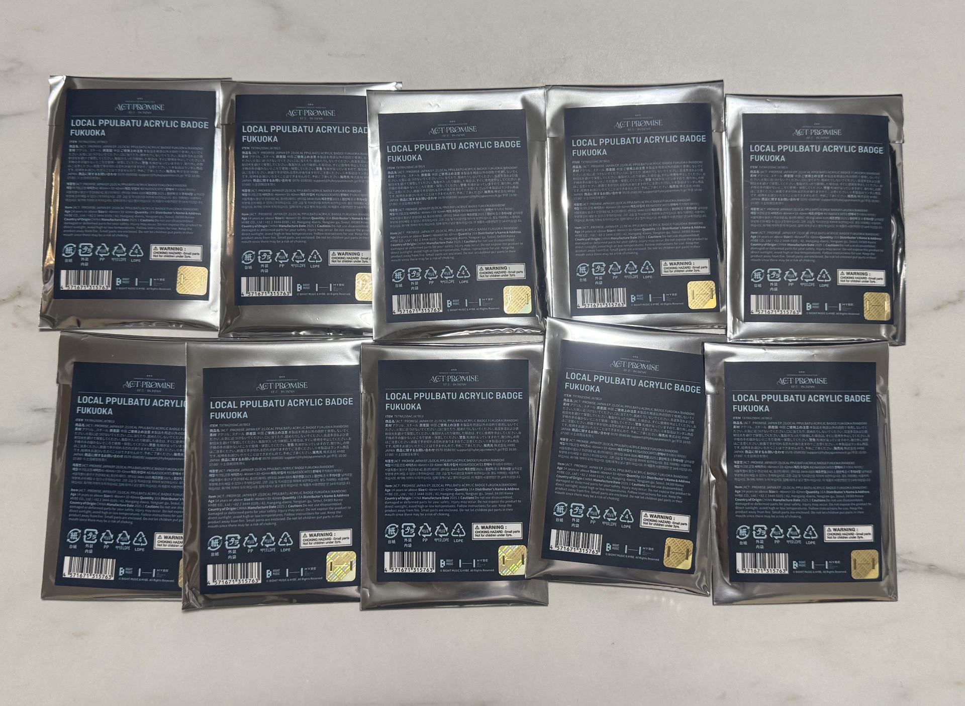ACT:PROMISE EP.2 草莓徽章 福岡限定 未拆