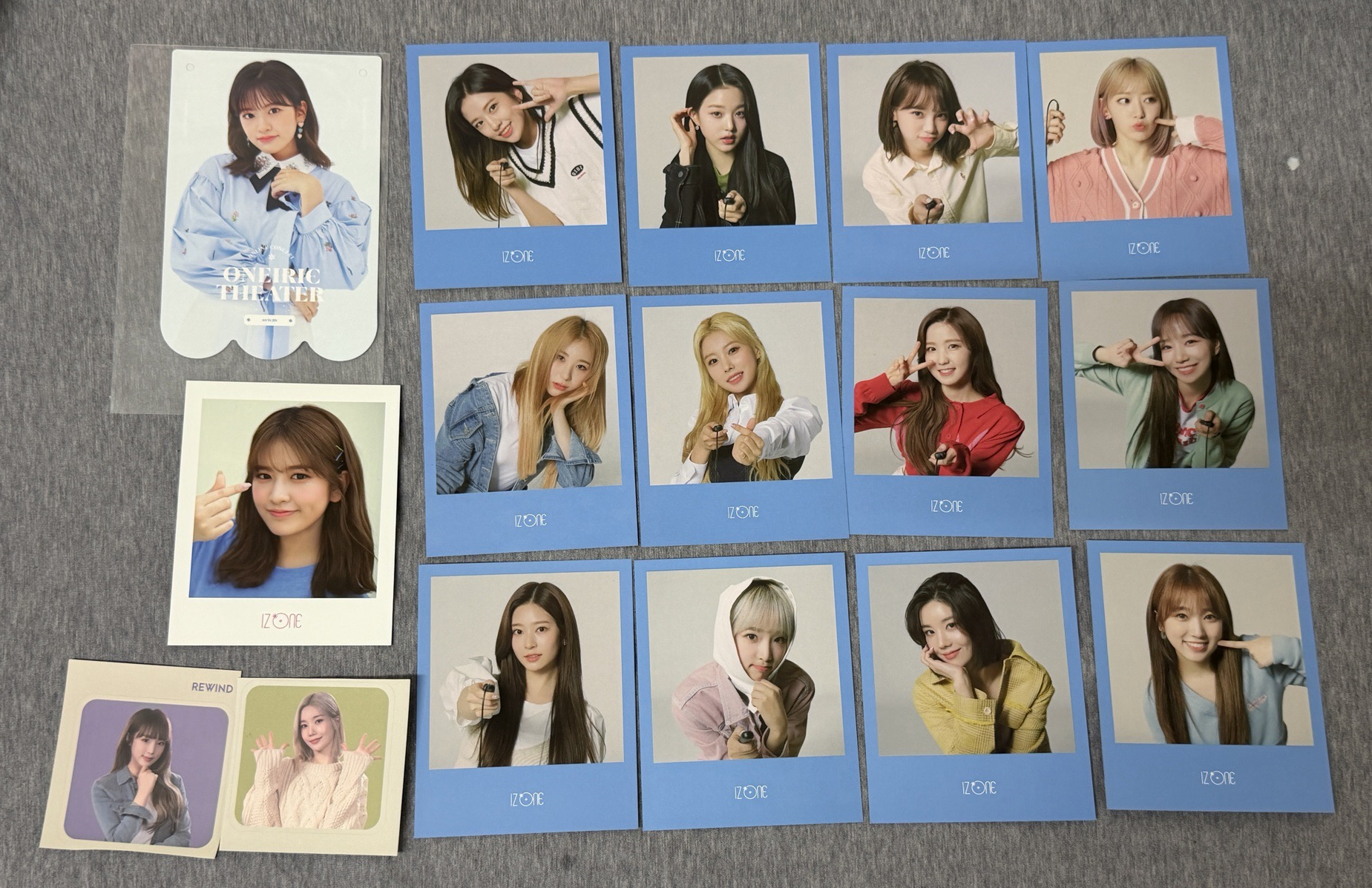 izone拍立得 OneiricTheater 磁帶貼紙