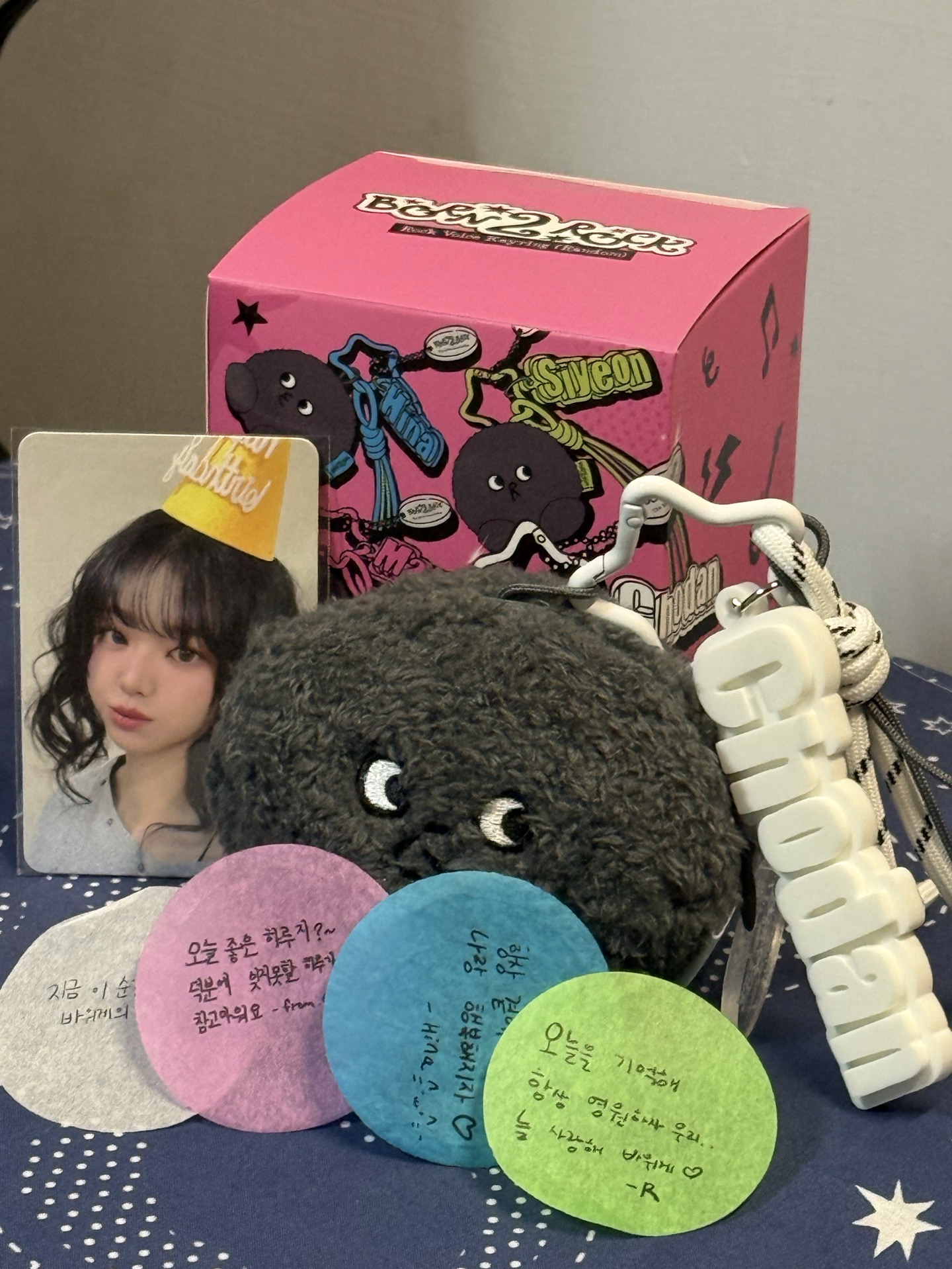 ❗️最後一顆售完不補Chodan 丹 石頭（含卡）+首爾場紙花