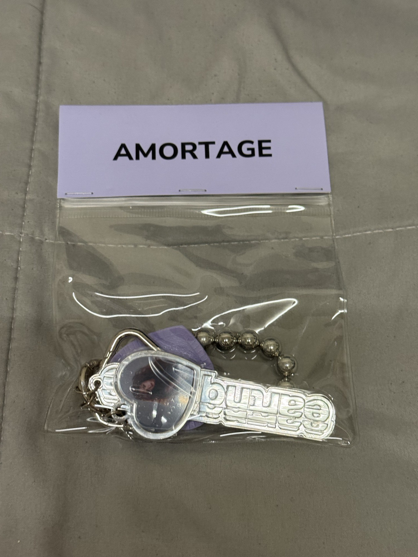 Jisoo AMORTAGE NFC吊飾