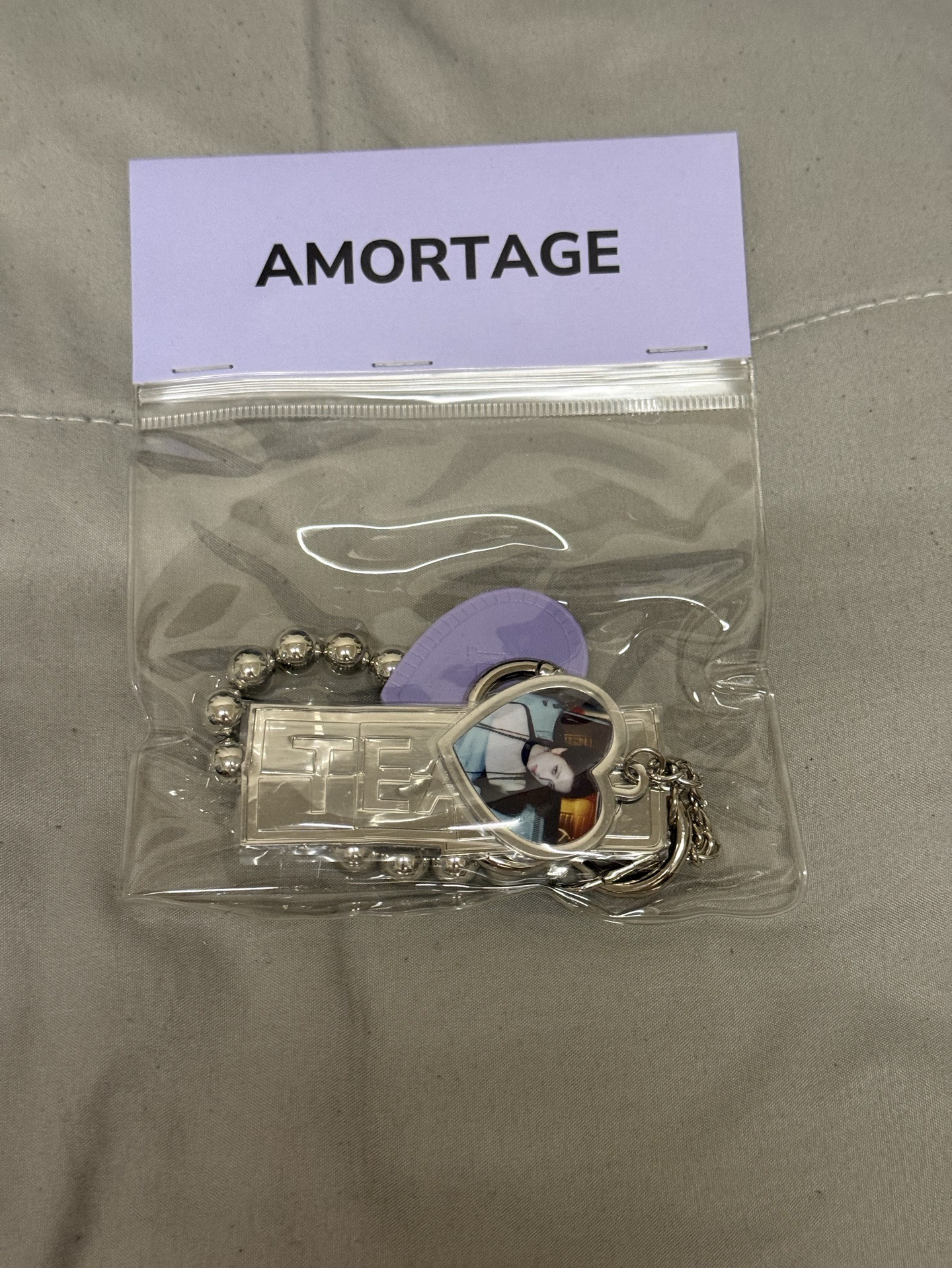 Jisoo AMORTAGE NFC吊飾