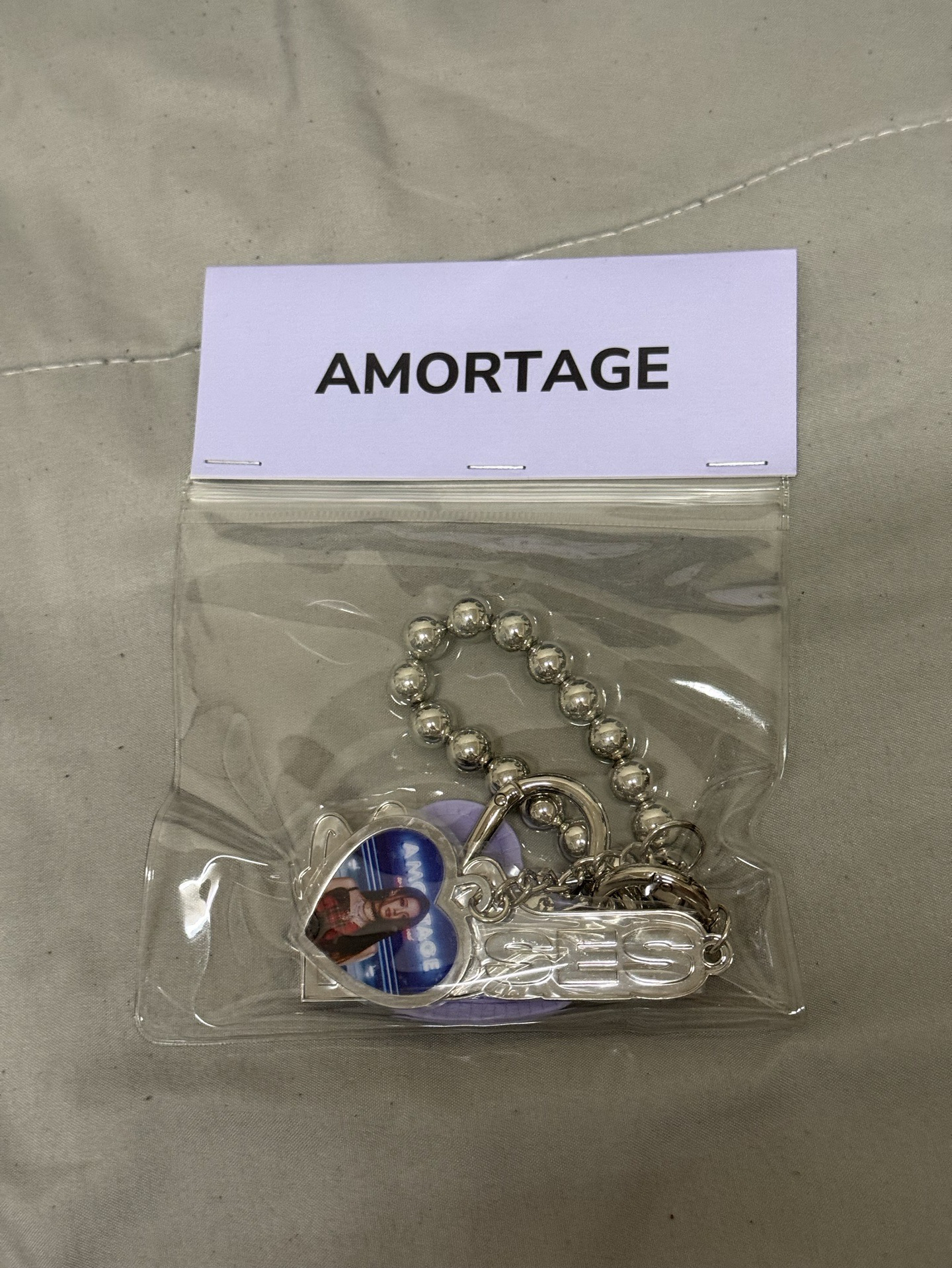 Jisoo AMORTAGE NFC吊飾