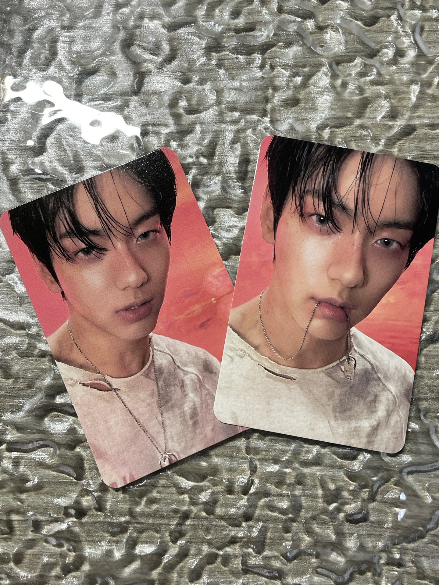 正四 專輯卡 Afterglow ver 圖上兩張