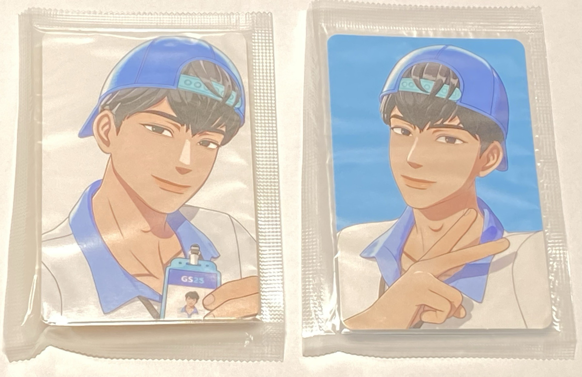 柳河玟GS25餅乾聯名卡