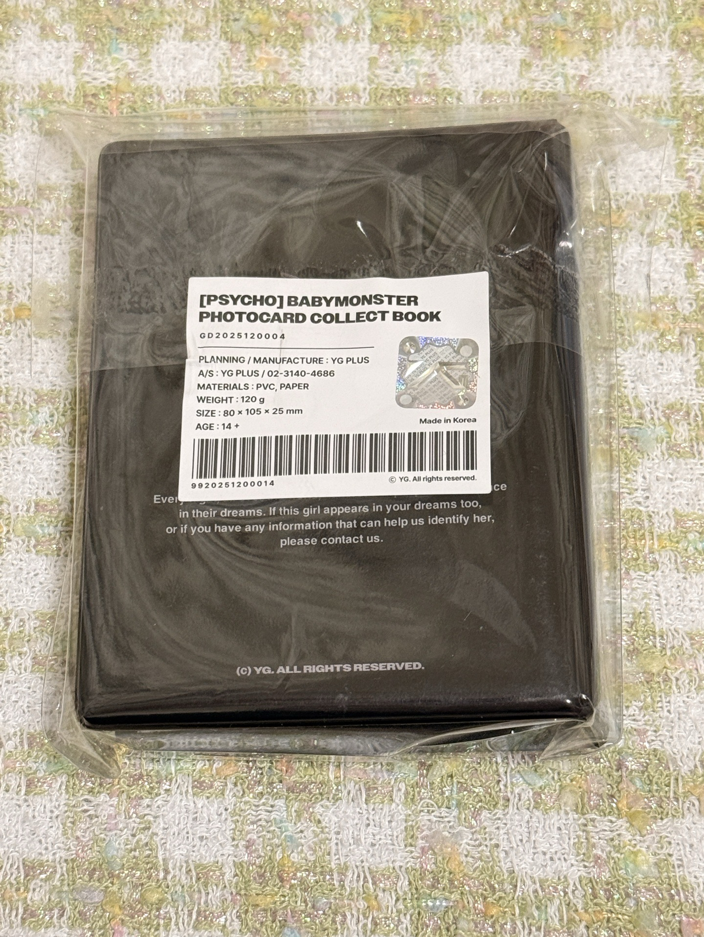 寶怪PSYCHO卡冊（無小卡）