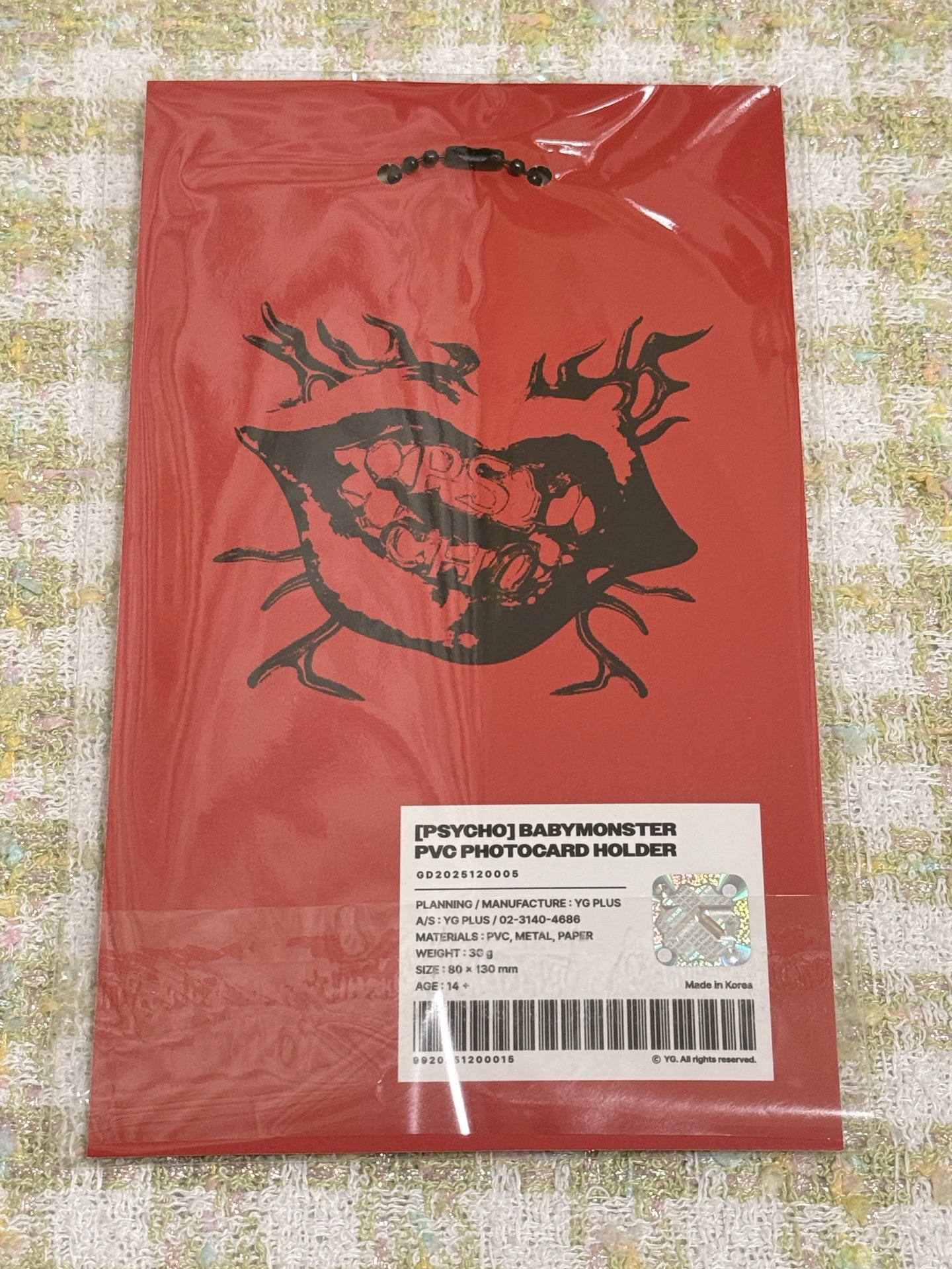 寶怪PSYCHO卡套（無小卡）